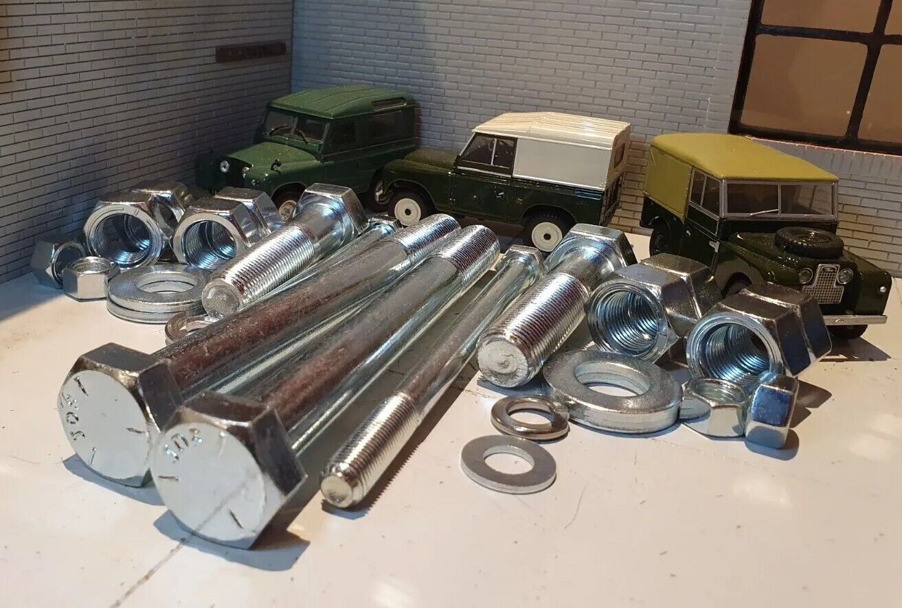 DA1123 Land Rover Series Set Dado E Bullone Albero Prop 1 2 2a 3 - Foto 7