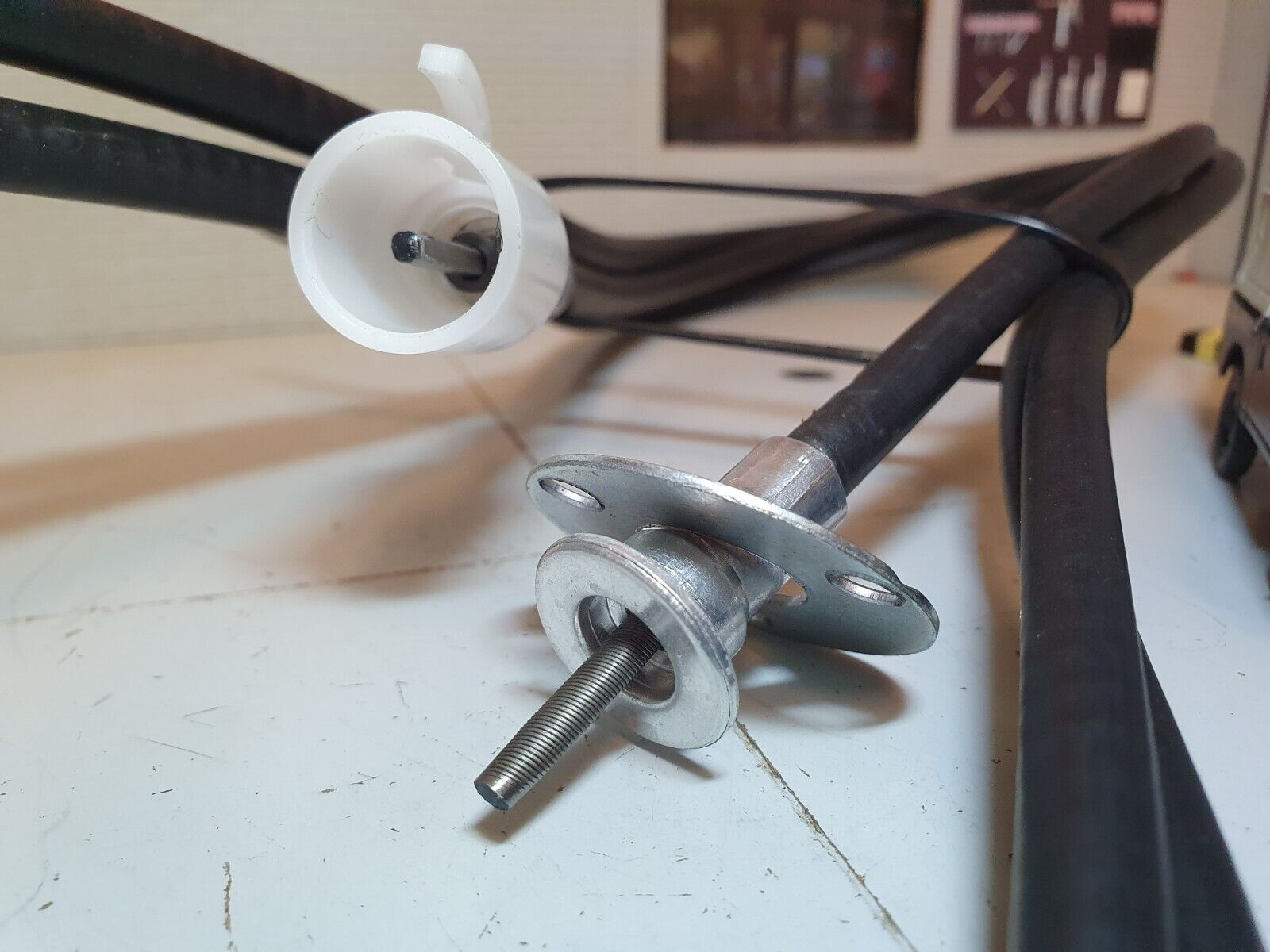 Land Rover Series 3 Smiths Jeager Speedo Speedometer Clip Head Cable U ...