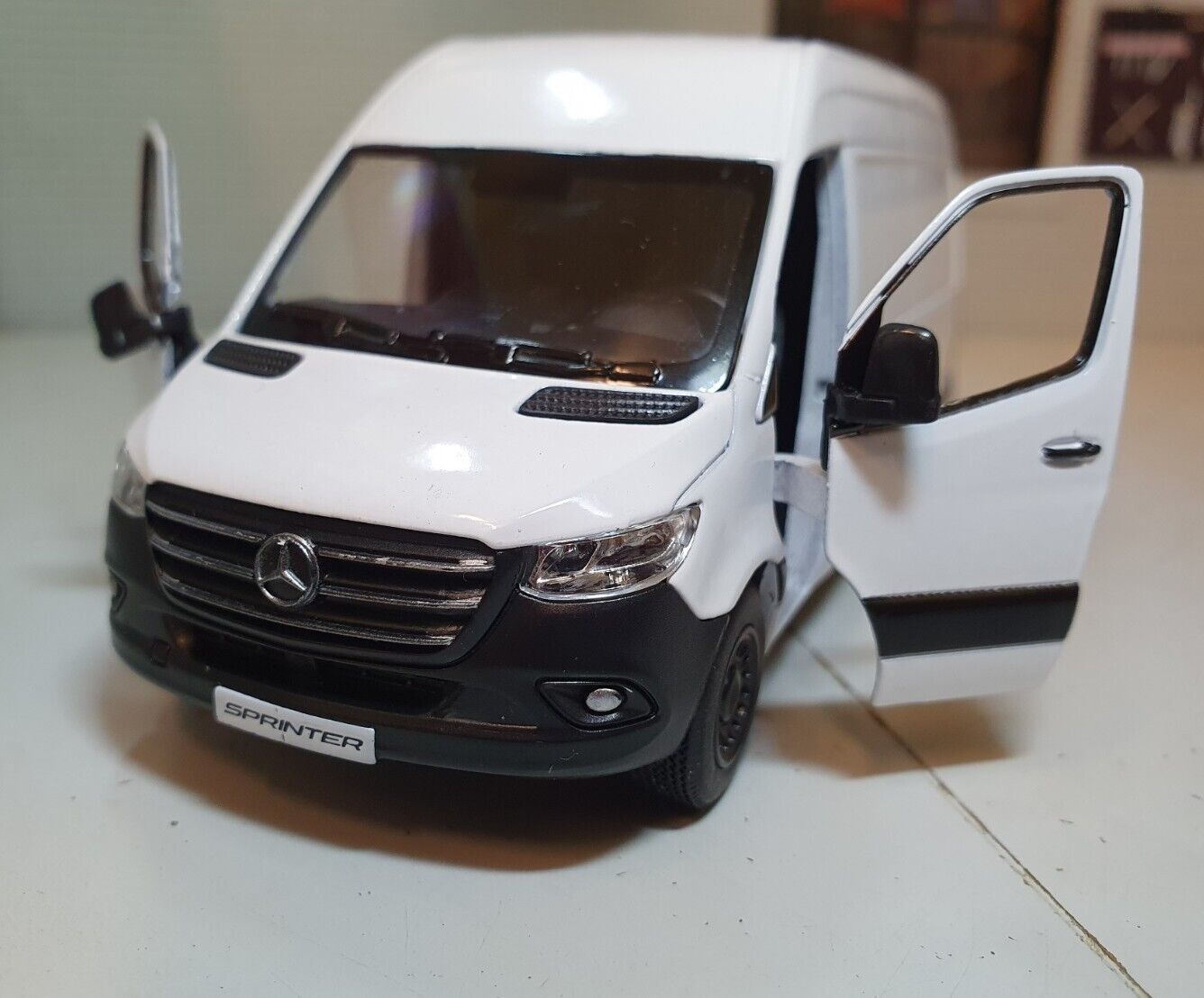 Mercedes-Benz Sprinter Diecast Scale Model UNBOXED (Various Colours, C ...