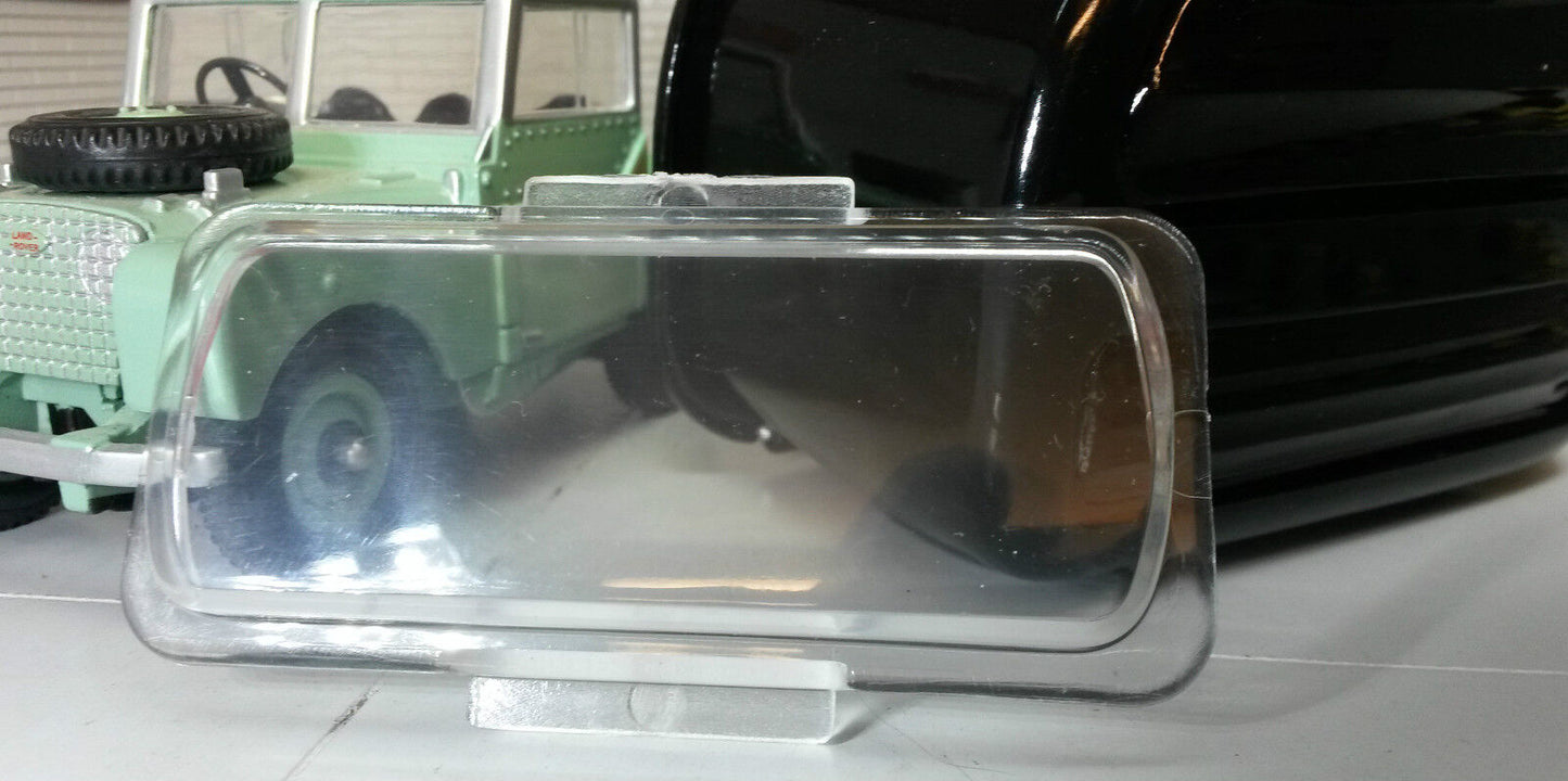 Lentille de fenêtre pour feu de plaque d'immatriculation arrière Lucas D, Land Rover série 1 80 86 107