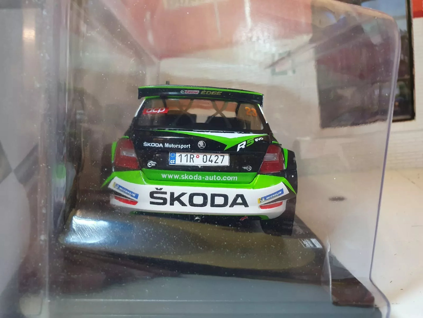 Skoda Fabia WRC Kalle Rovanpera Rally Portugal 2019 Ex Magazine 1:24