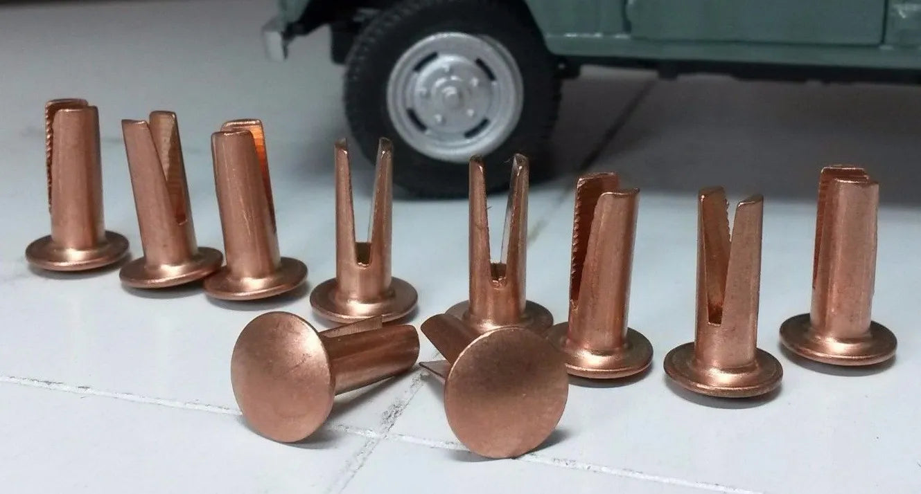 Bifurcated Split Rivets (Choice of Colour) – Emberton Imperial