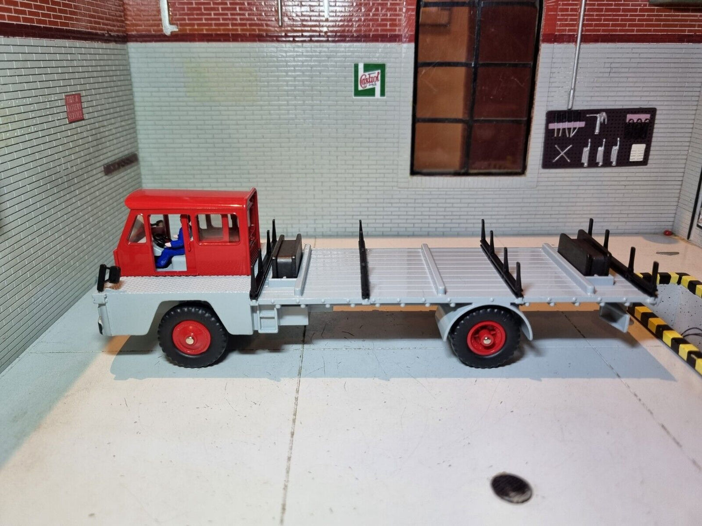 Saviem Sinpar Camion S7 Porte-fer Ring Iron French Steel Pipe Lorry #885 Dinky