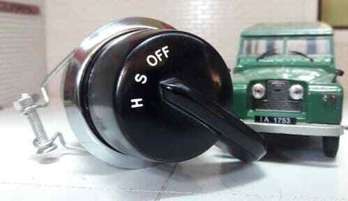 Land Rover Series 2 2a Diesel Lucas Sidelight Headlight Switch Knob Complete