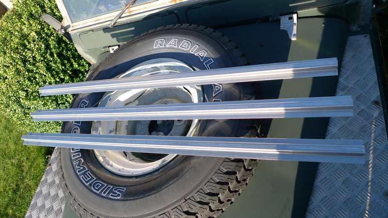 Land Rover 80 Rear Tub Land Rover Series 1 86 88 Rear Body Tub Floor Repair Top Hat Sections ...