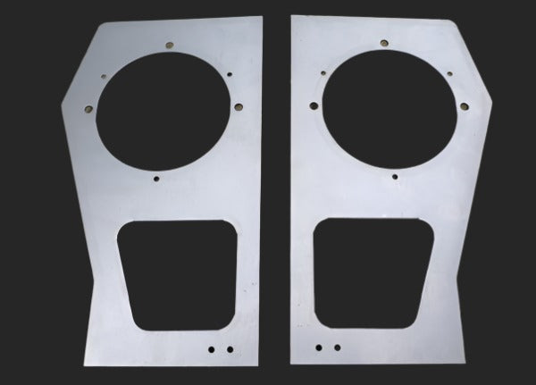 Land Rover 90 Radiator Panel Front Radiator Panel Repair Sections - Land Rover Military Lightweight ...