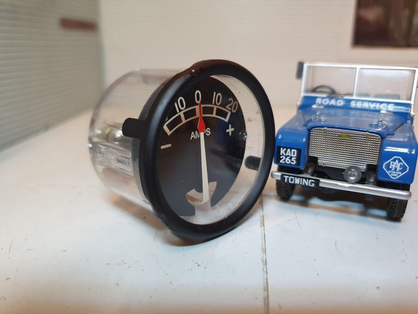 Land Rover Series 1 80 Early-1948 Genuine Red Needle Ammeter 50128 ...