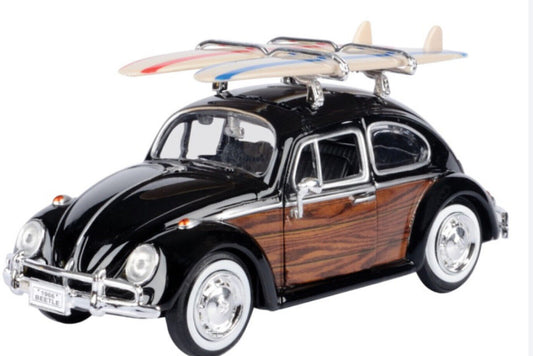 Volkswagen 1966 Beetle With Surf Boards 79591 Motormax 1:24