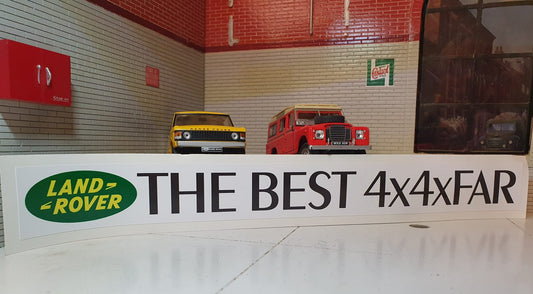 The Best 4x4xFar Land Rover Decal