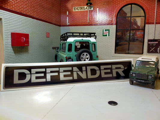 Land Rover Defender Bonnet Badge Decal Repro BTR1045