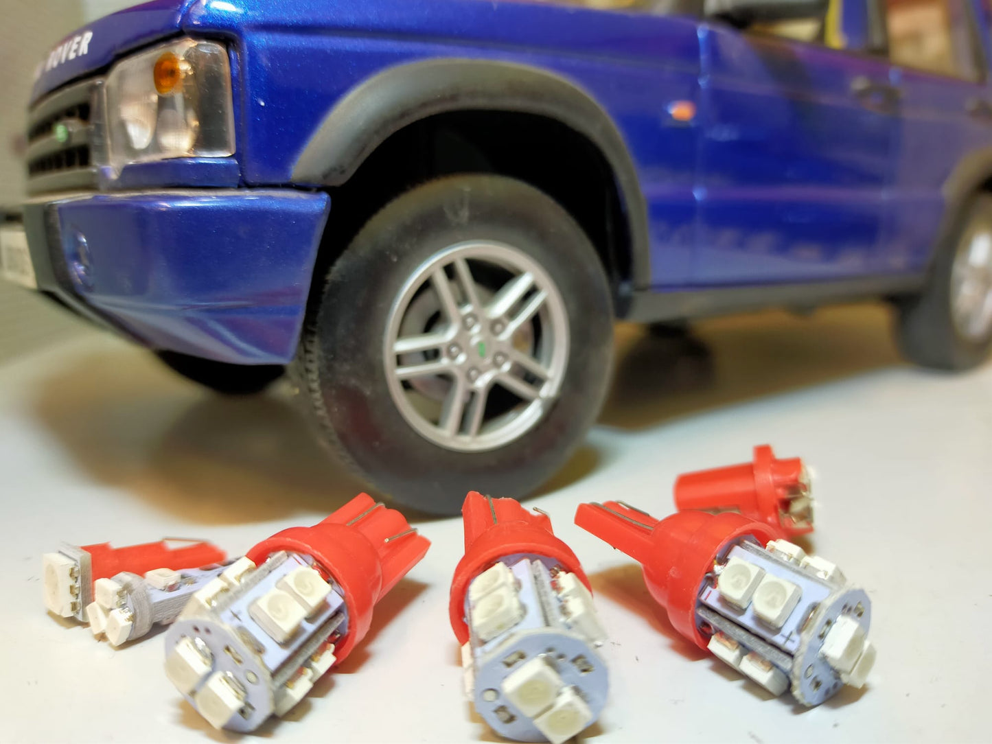 Land Rover Discovery 2 LED-Glühbirnen-Set für Armaturenbrett, Zifferblatt und Instrumententafel, TD5 V8 (Farbe nach Wahl)