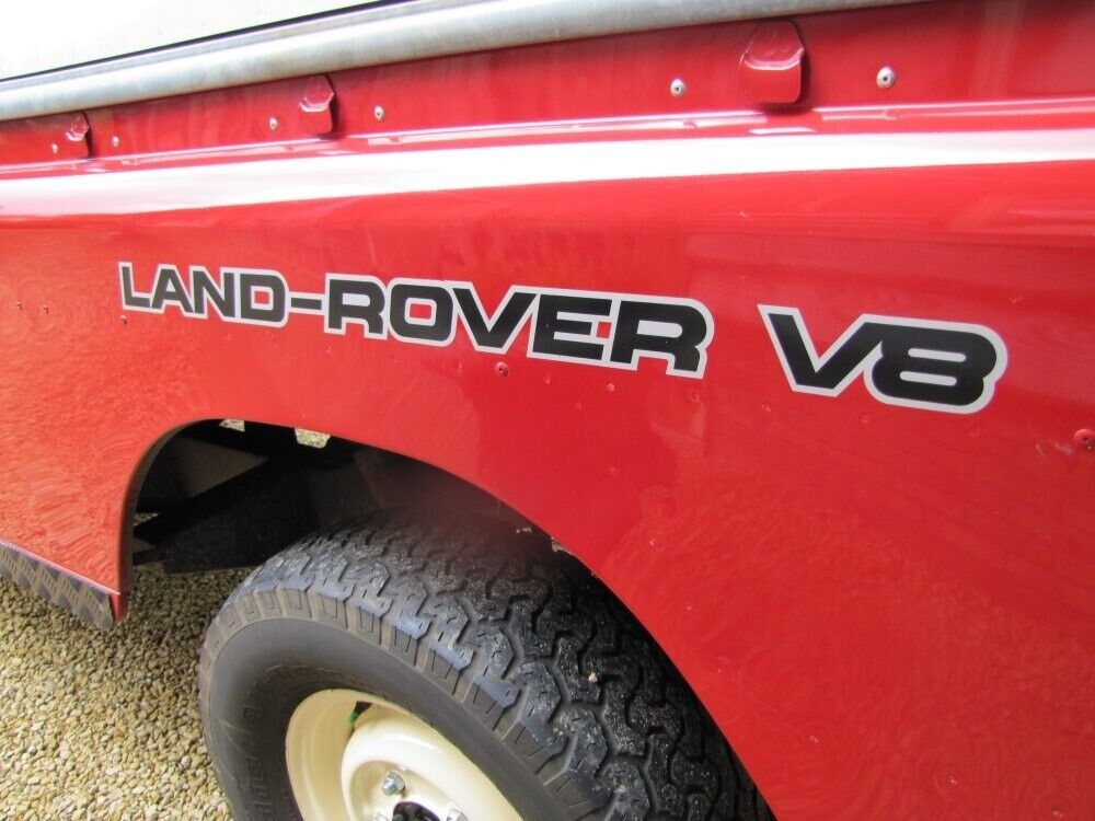 Land Rover Stage 1 Rear Land Rover Series 3 Stage 1 V8 MRC7425 109 LWB Decal Set – Emberton ...