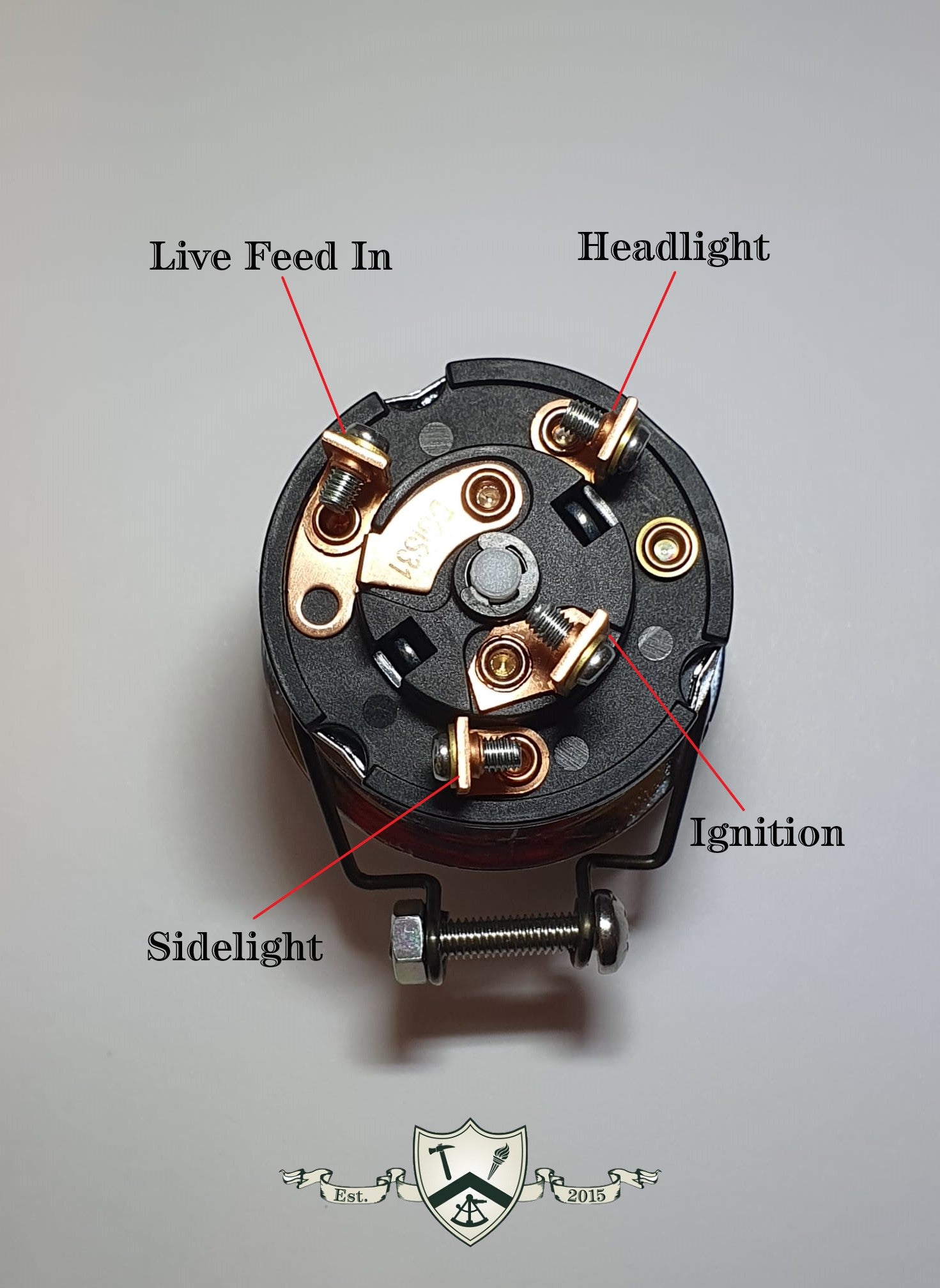 Land Rover Sidelight Headlight Ignition Switch Series 2 2a Lucas Knob ...