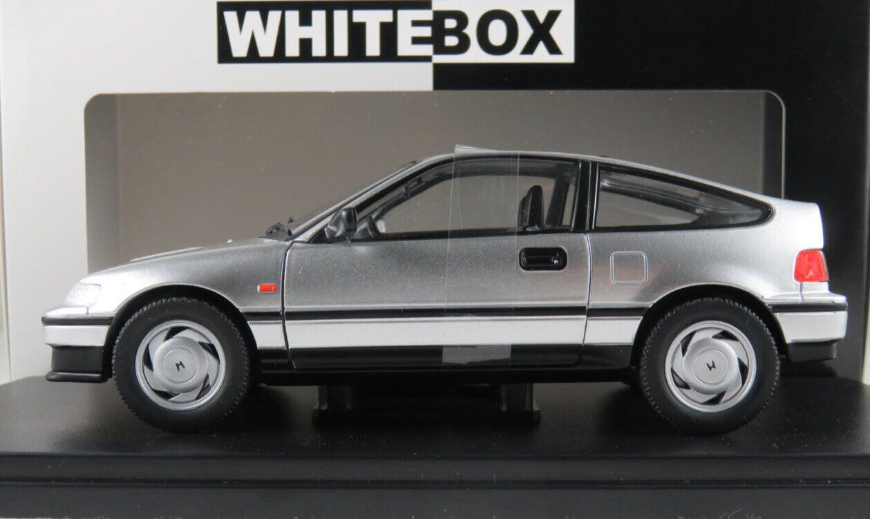 Honda 1988 Civic CR-X WB124131 Boîte blanche 1:24