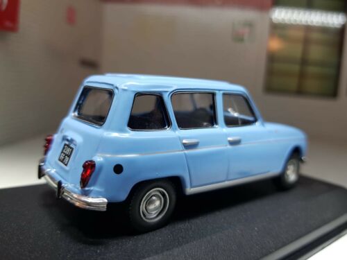 Renault 4 Bleu 1964 Deagostini 1:43