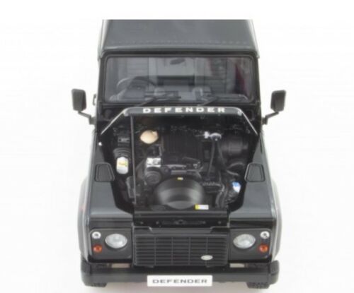 Land Rover Defender 110 Dorlop LWB Black RHD 1:18