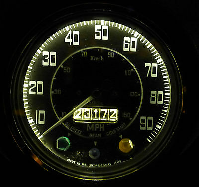 Super Fit Instruments R150 Ford Escort GT Sport Super Mk2 Push Fit Dash Instrument Panel LED Ligh ...