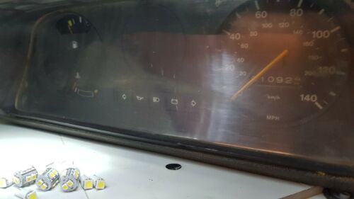 Ford Escort GT Sport Super Mk2 Push Fit tableau de bord tableau de bord ensemble d'ampoules LED