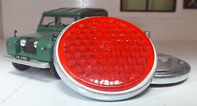 Quality OEM Rear Tub Red Round Reflectors x2 551595 Land Rover Series 1 2 2a 3