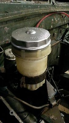 MG Triumph TR Lucas Girling Brake Master Cylinder Reservoir Steel Cap 510844
