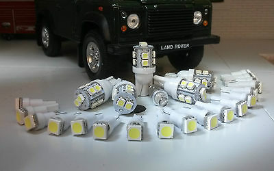 Land Rover Defender Wolf, Militärinstrumente und Warnleuchten, LED-Komplettset, 24 V