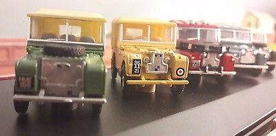 Land Rover Series 1 Gift Set of 5 80 86 88 107 109 Oxford 1:76