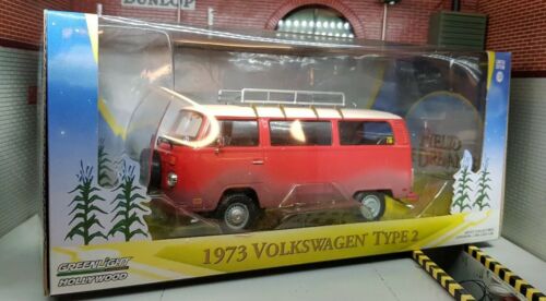 Volkswagen VW T2 Volkswagen 1973 Bus Van de Field Of Dreams Greenlight 1:24