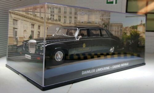 1:43 Scale Diecast Model Car Black Daimler DS420 Royal Limousine Hearse