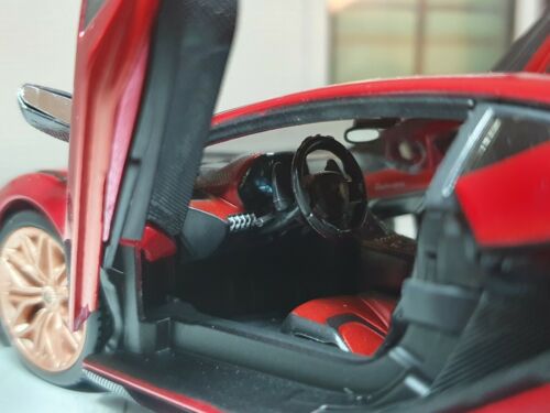 Lamborghini Sian FKP 37 Red Hypercar 2019 21099 Bburago 1:24
