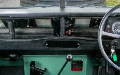 Land Rover Series 3 Centre Auxiliary Dash Switch USB Power Socket Panel & Screws