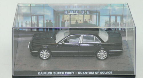 1:43 Daimler James Bond Double Eight XJ 2007 Quantum Of Solace Modèle Noir 