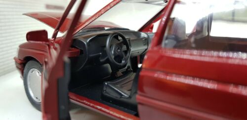 Ford Orion Ghia Mk5 Red Escort Saloon Schabak 1:24