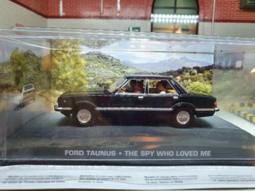 Ford Cortina Ghia 1976 Mk 4 Taunus TC2 Noir James Bond Diagostini 1:43