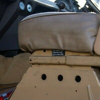 Range Rover Classic Suffix A Dash Panel Seatbelt Compliance Decals Stickers