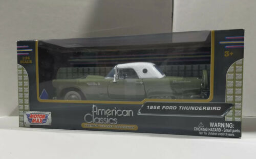 Ford 1956 Thunderbird Coupe Hard Top Motormax 73312 1:24