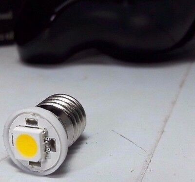 Ampoule LED 12v E10 pour interrupteur indicateur de tableau de bord SPB120 terre négative