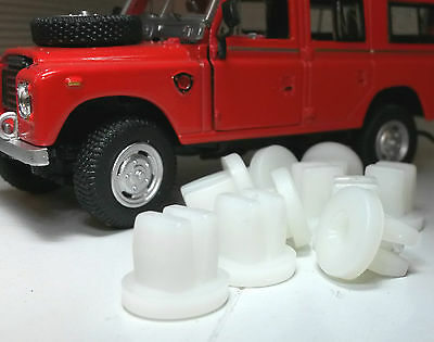 Land Rover Series 3 Dash Panel Plastic Nylon Lockut Nut Bulkhead x10 RTC3748