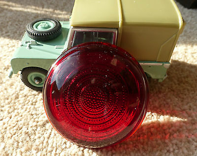Land Rover Series 2 2a OEM L488 Rear Brake Tail Light Red Glass Lens