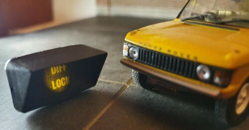Range Rover Classic Diff Lock Voyant d'avertissement Panneau de tableau de bord PRC2190 Suffixe A Boîte de vitesses