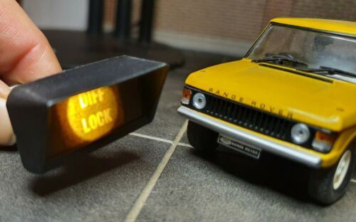 Range Rover Classic Diff Lock Warning Light Dash Panel PRC2190 Suffix ...