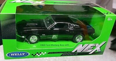 Ford 1969 Mustang Boss 429 GT Fastback 24067 Welly 1:24