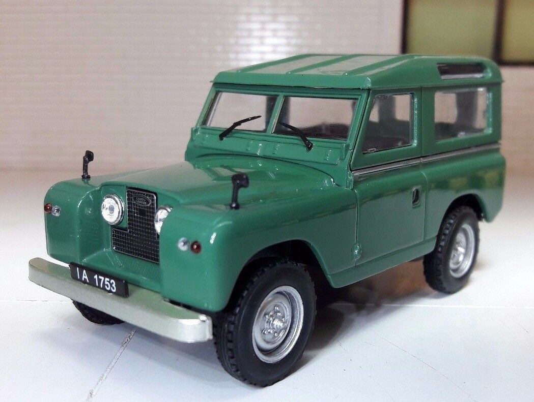 Land Rover Series 2 2a 88 SWB Green Station Wagon Atlas 1:43 – Emberton ...