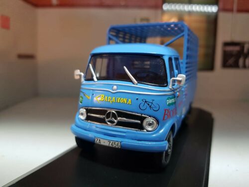 Mercedes L-319D Biona Blau 1963 LKW L319 Truck Altas 1:43