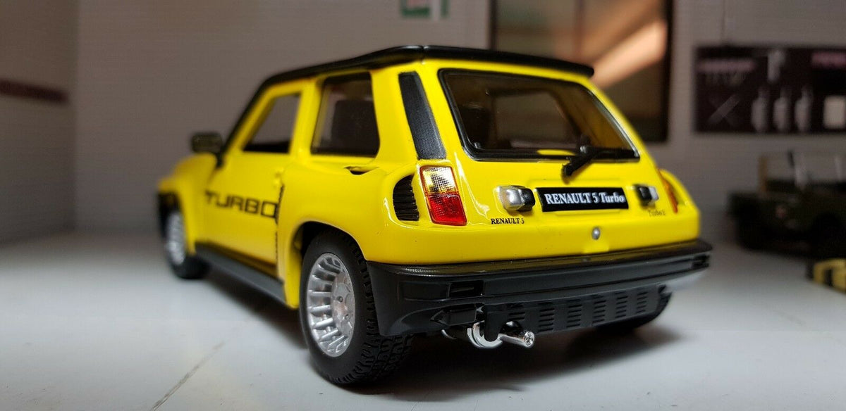 Yellow R5 Renault 5 R5 Turbo 2 Bburago 21088 Yellow 1:24 – Emberton Imperial