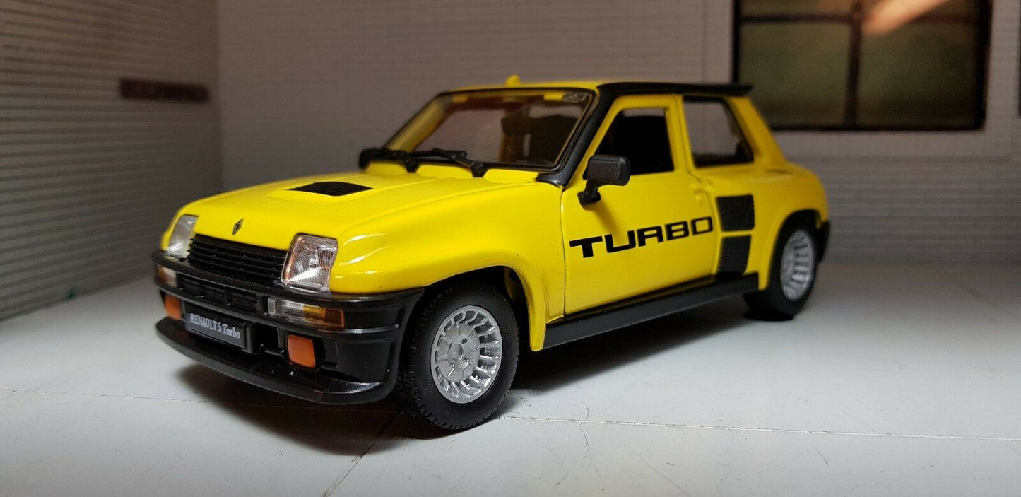 Renault 5 R5 Turbo 2 Bburago 21088 Jaune 1:24