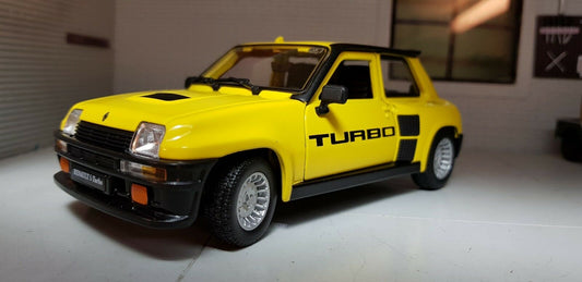 Renault 5 R5 Turbo 2 Bburago 21088 Yellow 1:24