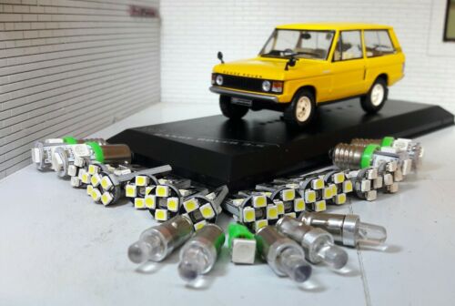 Land Rover Range Rover Classic 2 portes LED vertes Ensemble complet d'ampoules pour tableau de bord et instruments