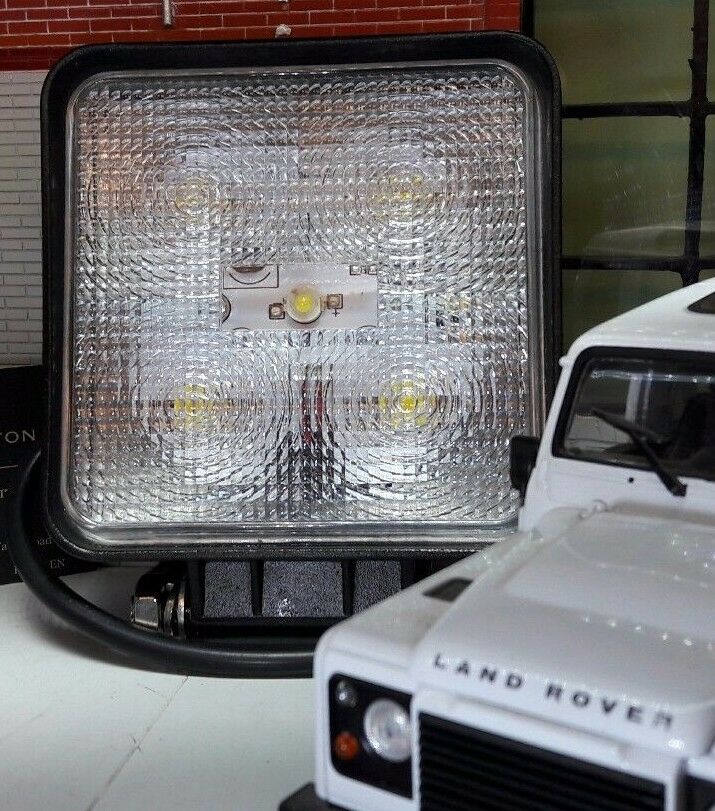 Land Rover Defender Durite LED 12 V 24 V Lampe de travail Série 3 90 110 Lampe de travail
