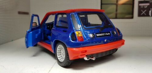 Renault 5 R5 Turbo 2 II Blau Bburago 21088 1:24