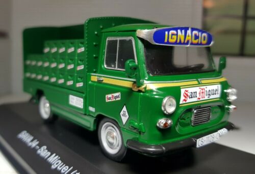 Model Beer Delivery Lorry San Miguel Truck Pub Lockdown 1:43 Scale Diecast Sava